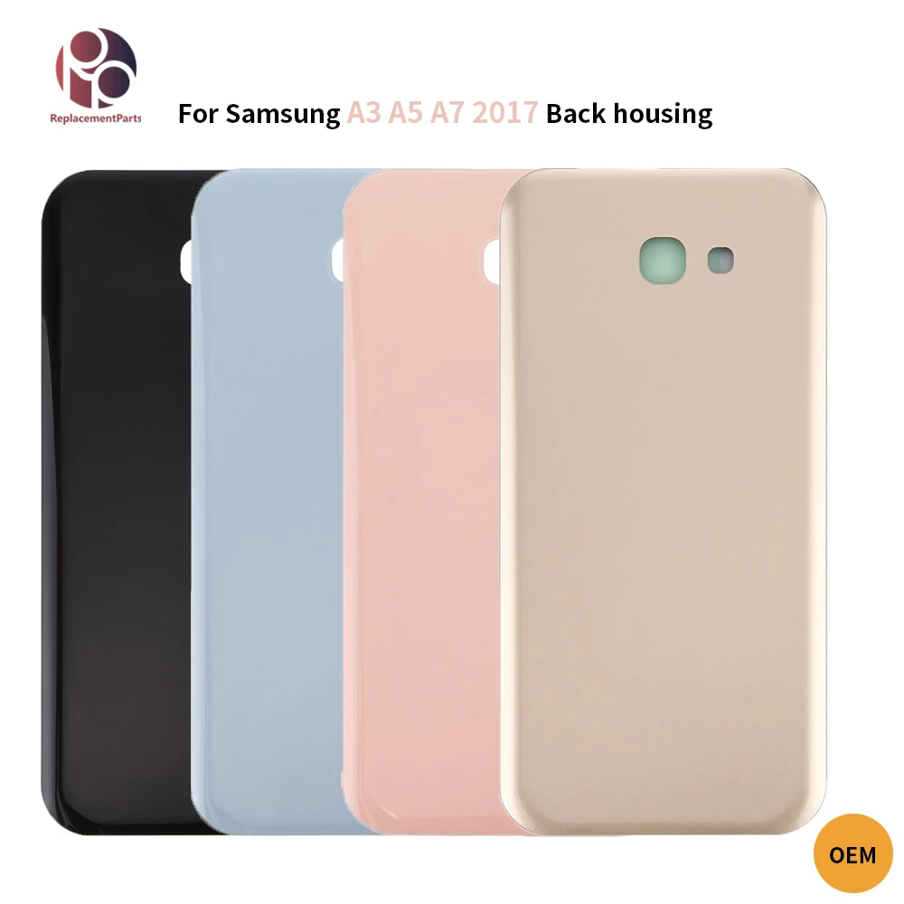 10 шт. задняя крышка батарейного отсека для Samsung Galaxy A320 A520 A720 A3 A5 A7 2017 | Мобильные