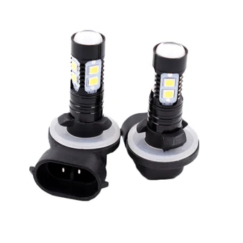 

2pcs 881 50W LED Fog Light Super Bright White Auto Car Daytime Running Fog Bulb Replacement