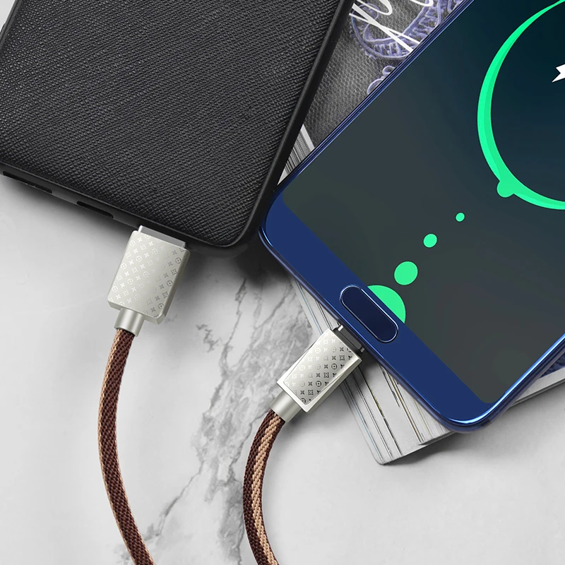 HOCO U61 22 шт./лот 1,2 м Прочный USB кабель для iPhone кабель Micro кабель для samsung USB кабель провод зарядного устройства