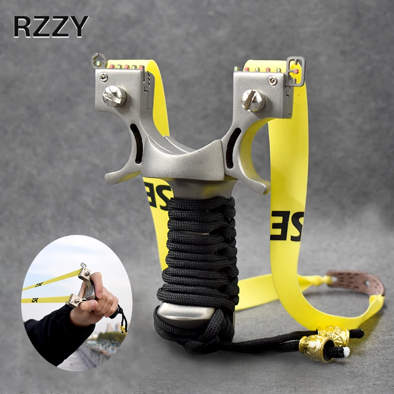 

New Hunting Slingshot Professional Catapult Fishing with Shooting Rubber Band Outdoor Sports Accessories with Fishing Reel