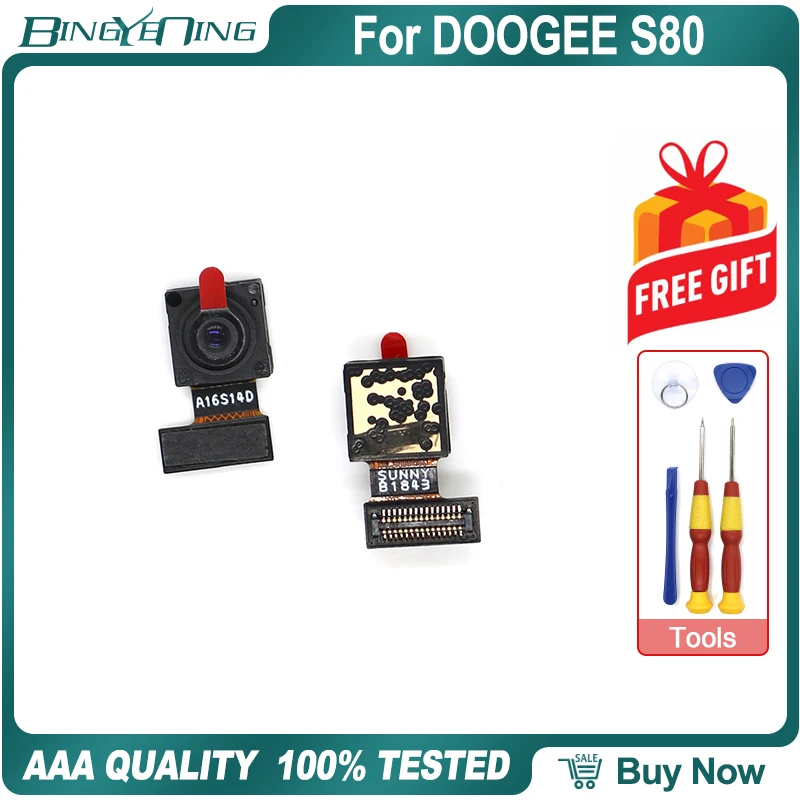 100% новая Оригинальная фронтальная камера 16 0 Мп модуль для DOOGEE S80 Ремонт Запасные