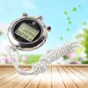 Waterproof Digital Stopwatch Metal 1/1000 Seconds Handheld LCD Display Chronograph Outdoors Timer Counter Sports Watch Relogio 6