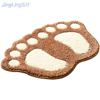 

Carpet, Cute Feet, Dense Fluff, Non-slip Fast Absorbing Foot Pad, Suitable For Bathroom, Living Room, Bedroom