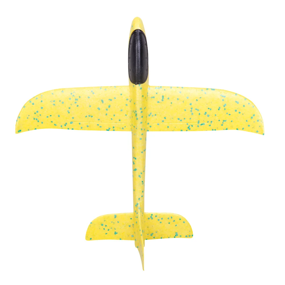 Hand throw airplane EPP Foam Outdoor Launch Glider Plane Kids Toys 48 cm Interesting Launch Throwing Inertial Model Gift funny