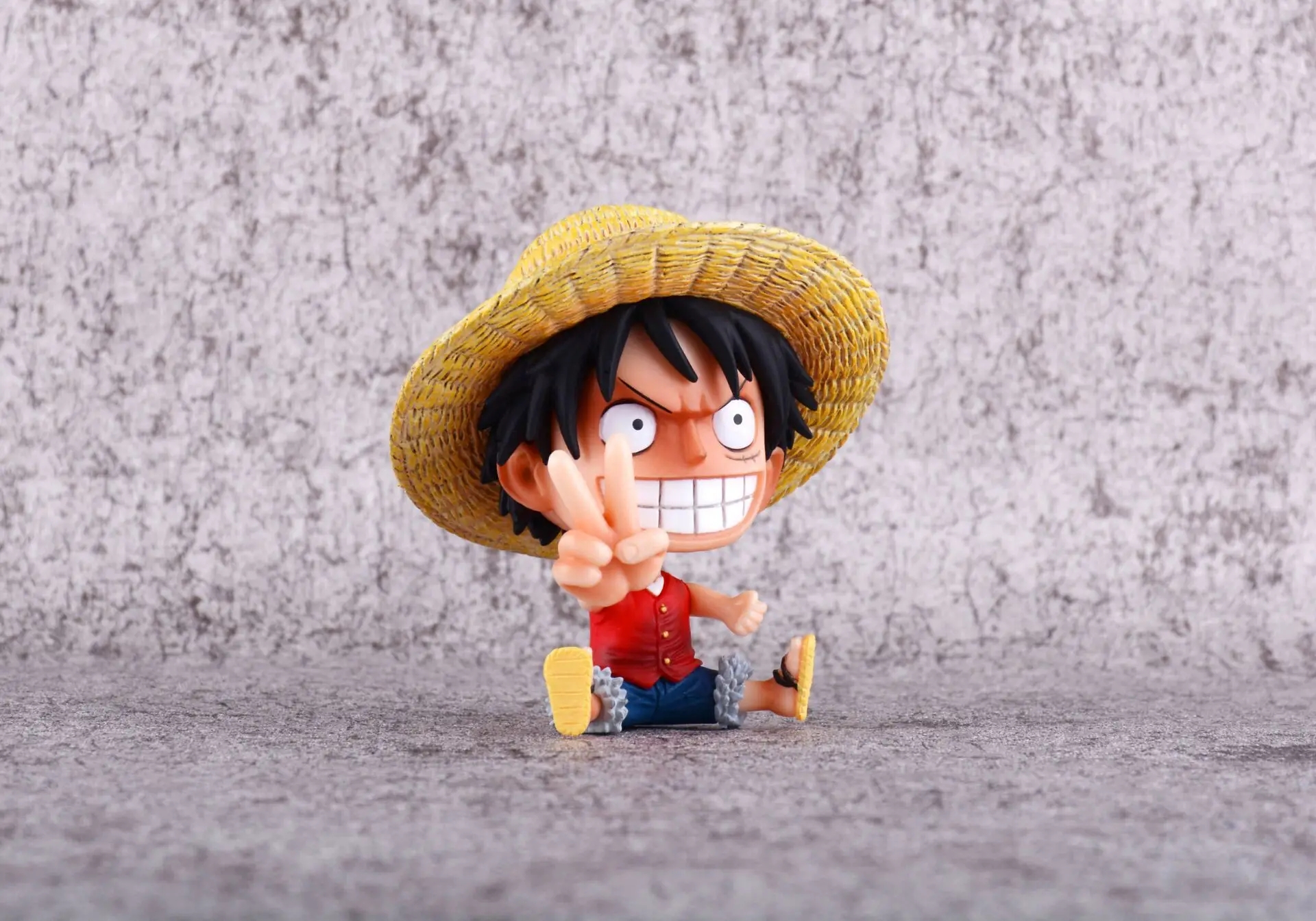 

One Piece/One Piece Straw Hat Mission Confident of Luffy High-quality Version of Resonance Victory Garage Kit Model Diffuse Coun