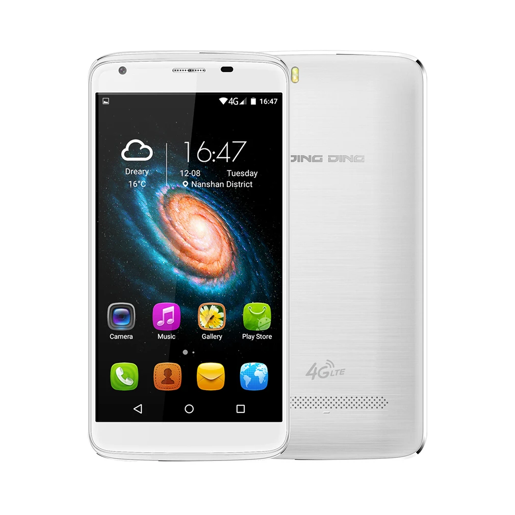 DINGDING Heat8 4G 5,5 дюймов 720*1280 HD сенсорный экран дисплей смартфон четырехъядерный 2 ГБ+ 16 Гб телефон для Android - Цвет: 2