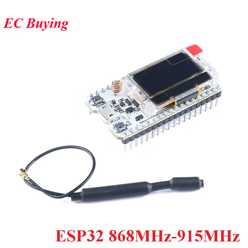 Модуль LoRa ESP32 Oled Wi-Fi SX1276 868 МГц/915 МГц 2 шт. модуль IOT с антенной для Arduino электронный