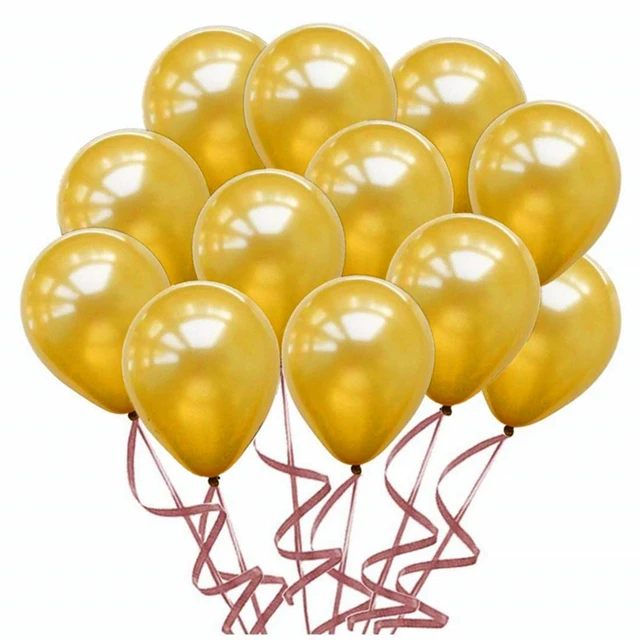 10/20pcs Gold Black pink Latex Balloons Birthday Party Decorations Adult Wedding Decorations Helium Globos Baby Shower ballon Gold