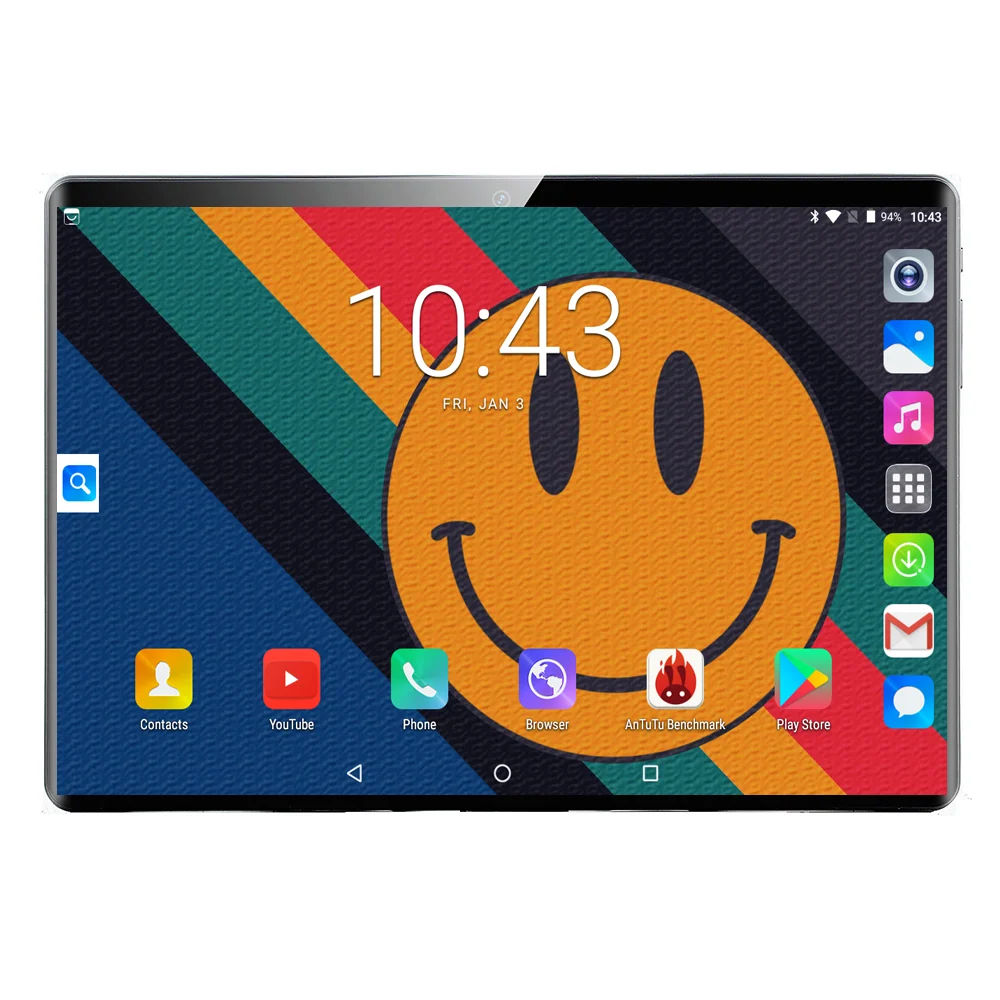 

2020 New 10 inch Original 3G Phone Call Android 9.0 Octa Core Android Tablet WiFi Bluetooth GPS Tablets 6GB+64GB 128GB Tablet Pc