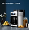 CANDIMILL Bean Powder Dual-use Small Coffee Machine Coffee Maker  Home Bean Grinder Fresh Grinding American Espresso Coffee 4