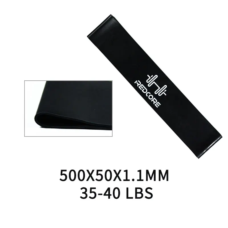 Enhanced Workout Resistance Bands - Natural Latex Exercise Loops for Strength Training and Physical Therapy