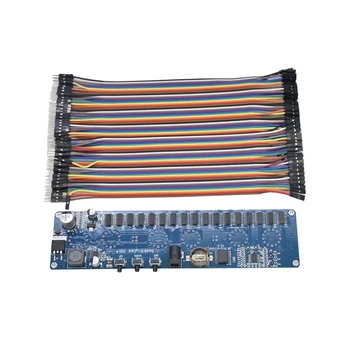 

DC 12V Electronic IN14 Nixie Tube Digital LED Clock Circuit Board STM8S005 Control PCBA RGB Lamp Clock