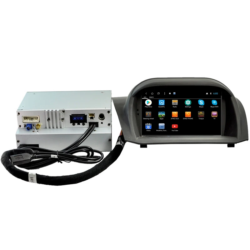 NaviTopia 7 дюймов 8 ядро Оперативная память 2G Встроенная память 32G Android 8,1 автомобиль радио плеер для форд фиеста С gps/Wifi/Bluetooth/Зеркало Ссылка