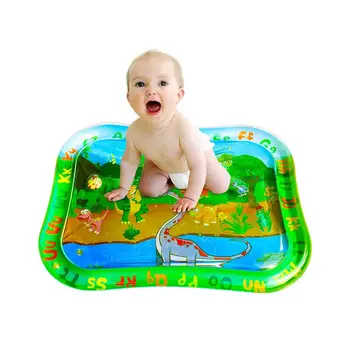 

Baby Inflatable Water PVC Mat Dinosaur Pattern Cushion Cooling Mat Touching Training Tool Crawling Water Pad for Kid Children