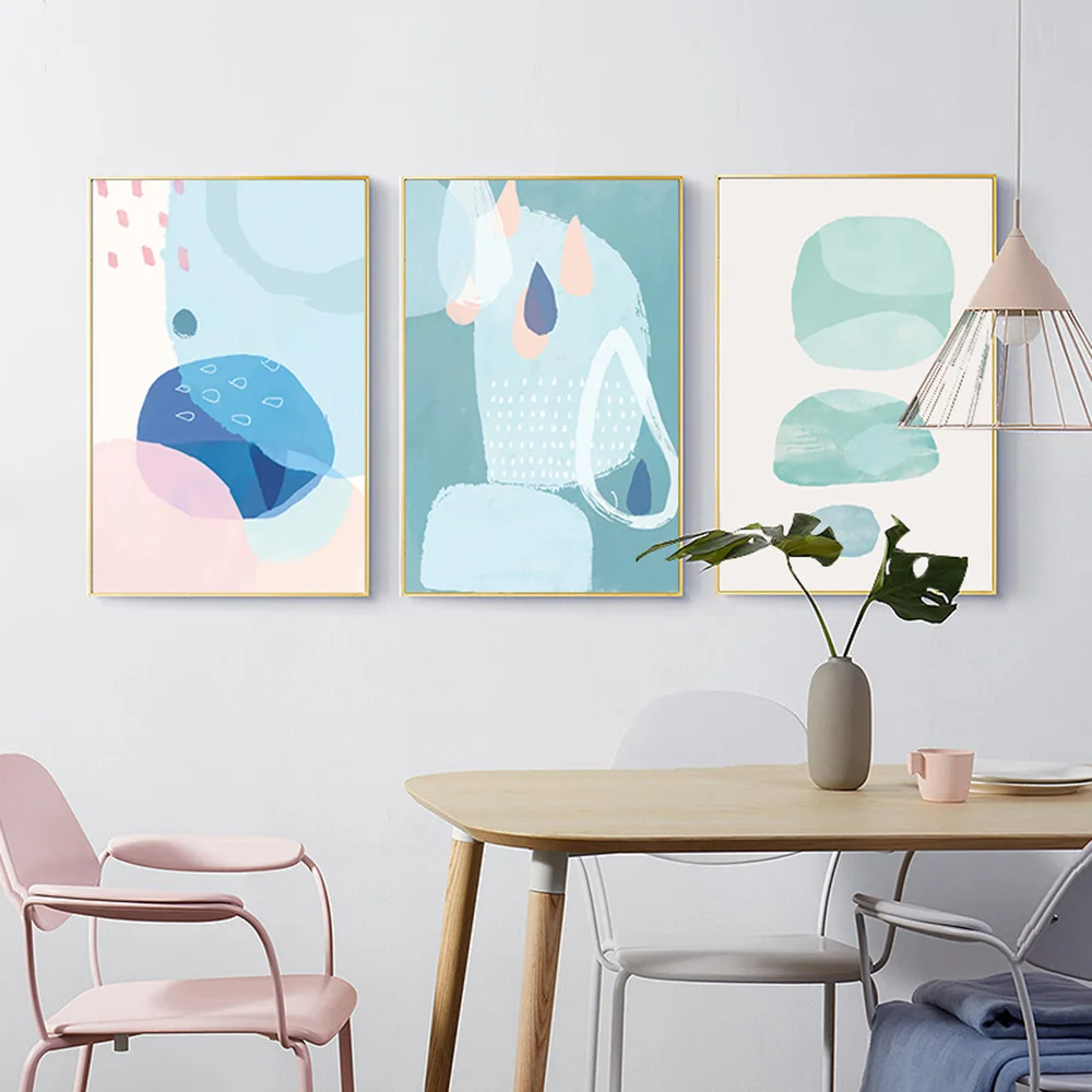 

Colorful Cartoon Abstract Painting Print On Canvas No Frame Canvas Painting For Living Room Cuadros Abstractos Modernos