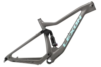 

2020 New lexon Mountain Bicycle Frame Downhill Bike Frames Carbon Mountain Bike Full Suspension 29 Boost frame DH frame