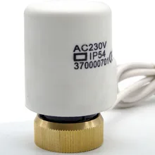220V без подогрева пола клапан-электрический тепловой привод клапана-для подпольного отопления термостат нормально разомкнутый радиатора