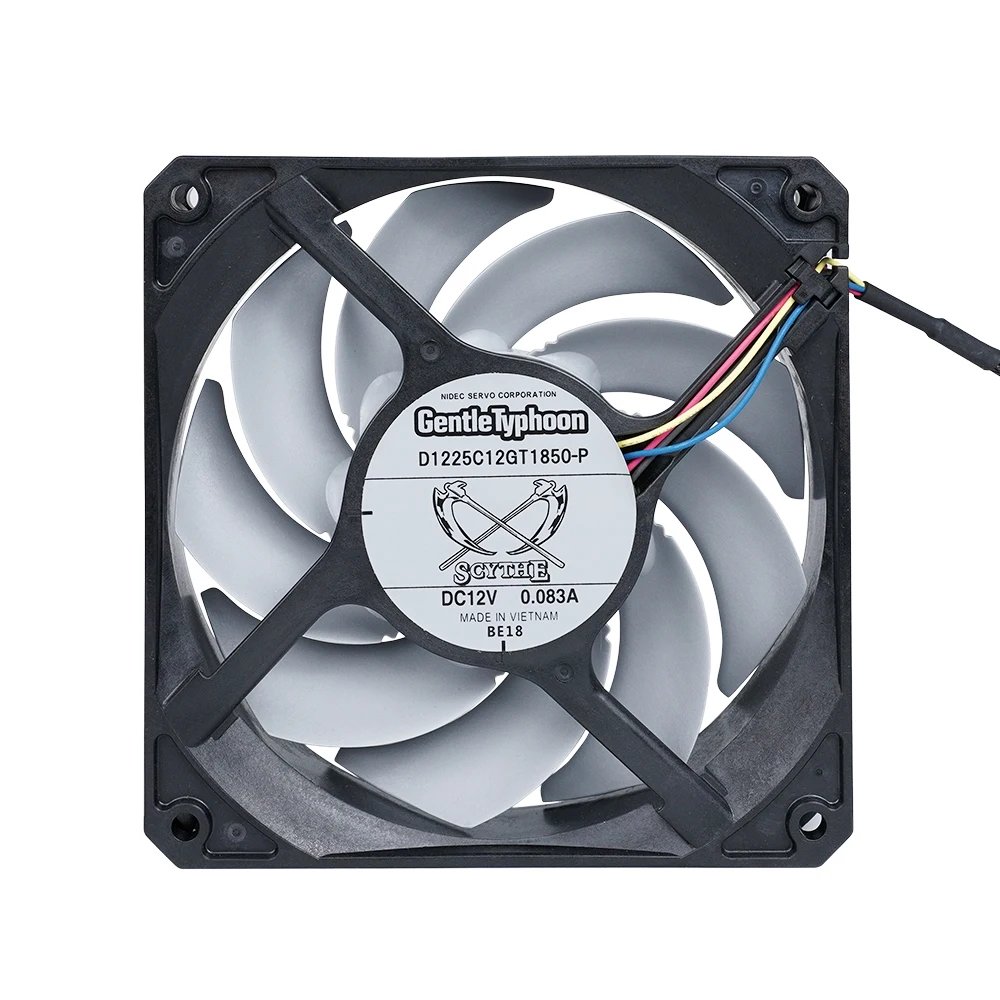 SCYTHE нежный Тайфун GT1850 2150 PWM GT3000 компьютер чехол вентилятор покрытый провод 12 см 4pin