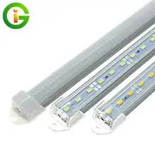 5 шт./лот светодиодный бар огни DC12V 5730 светодиодный Жесткий полосы 50 см 36 светодиодный s высокой яркости светодиодный с U алюминиевый корпус+ PC крышка