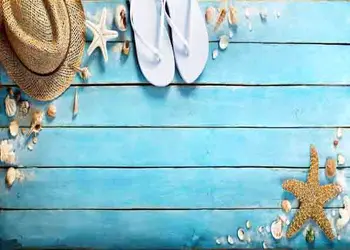 

Vinyl Custom Photography Prop Starfish Beach theme Photo Studio Background T19912-2152