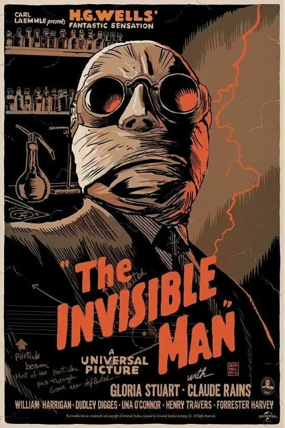 Details about   The Invisible Man Movie 2020 Horror Poster 24x36 32x48 Silk Art K631 