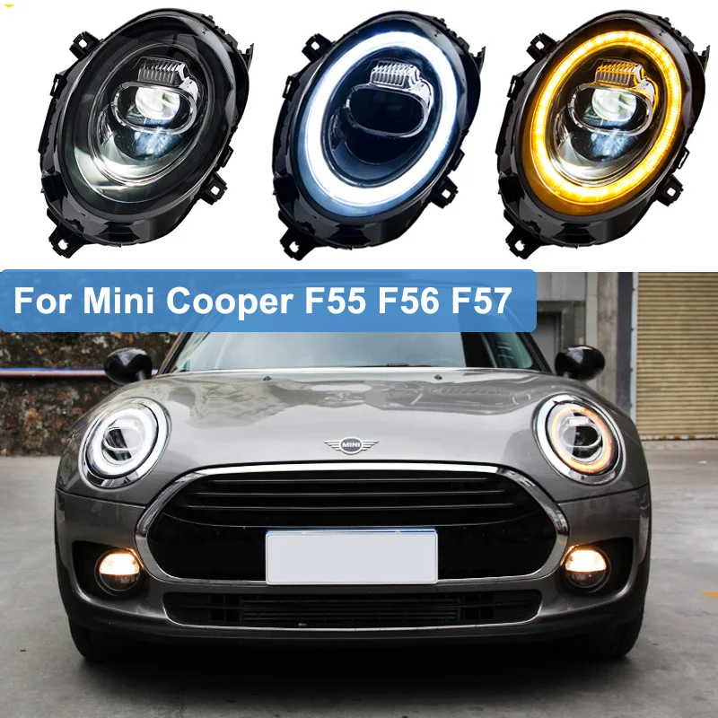 2 шт. автомобильный Стайлинг для BMW Mini Cooper F55 F56 F57 2014-2019 светодиодный головной