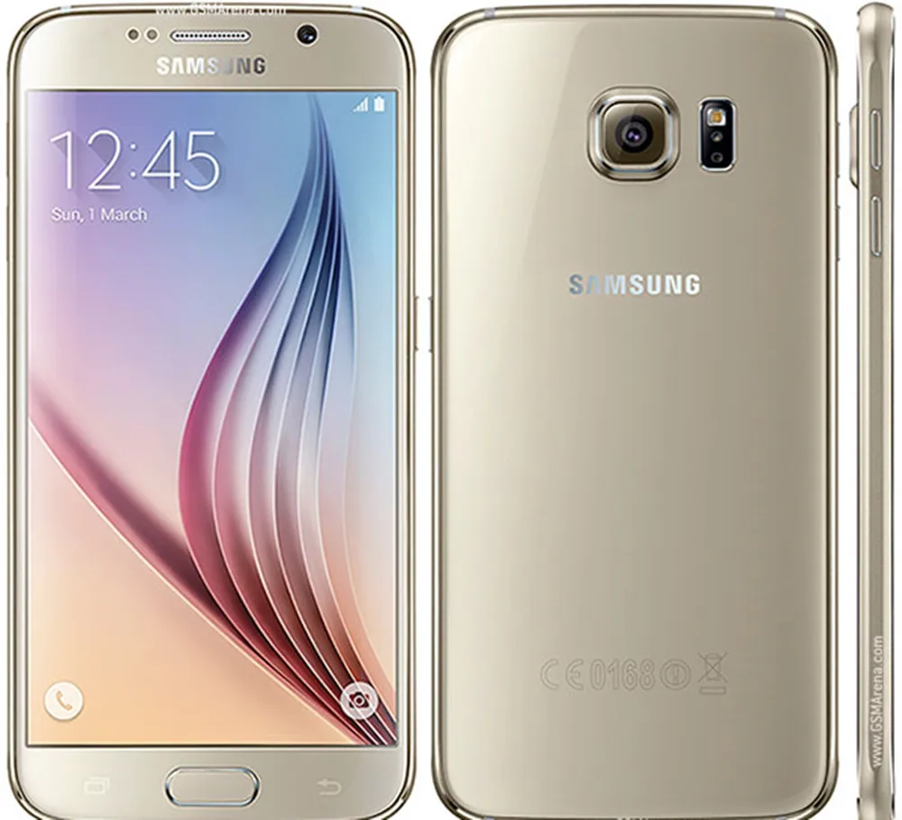 Samsung Galaxy S6 G920F телефон Octa LTE Core 5 1 дюймов 3 Гб оперативной памяти 32 встроенной