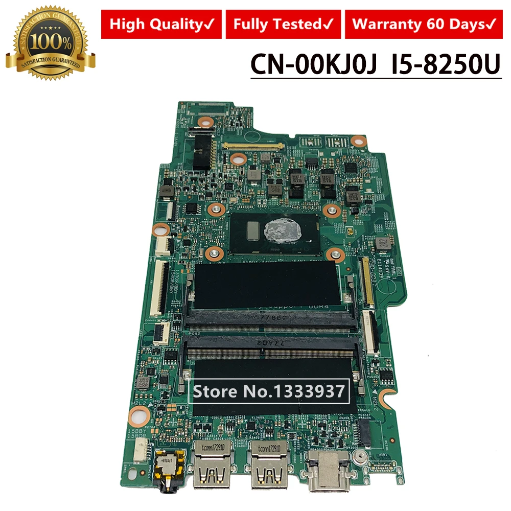 Материнская плата CN-00KJ0J 00KJ0J 0KJ0J для DELL Envy Inspiron 5379 5579 ноутбука SR3LB I5-8250U карты |