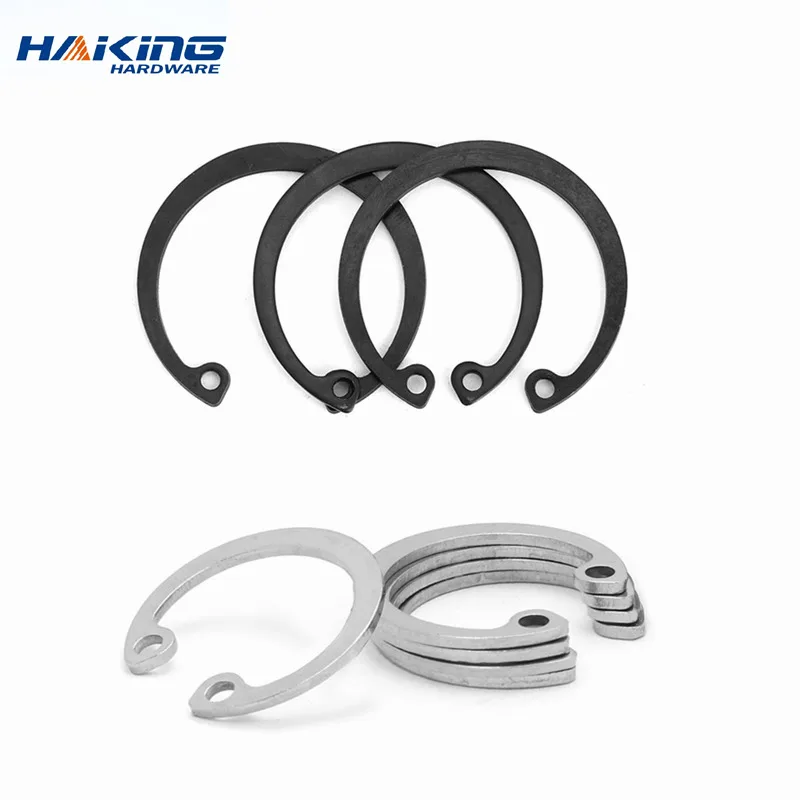5 50pcs C type internal circlip retaining rings for hole stainless