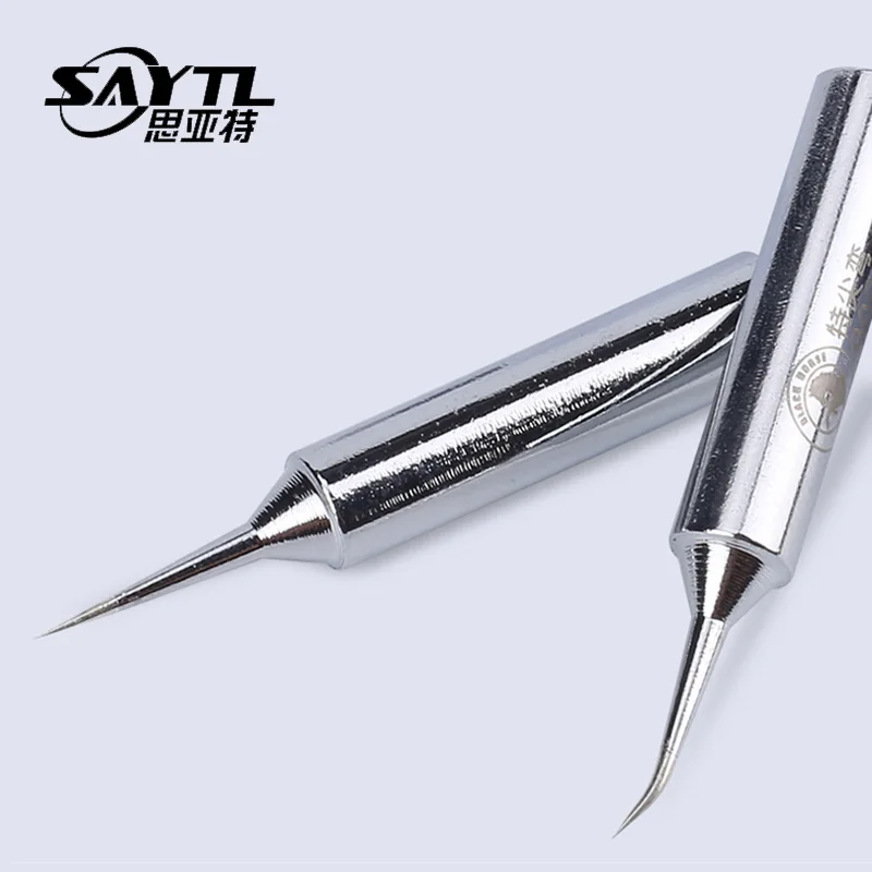 SAYTL Sharp Solder Iron Head Tips 900m-T Welding Tool Replacement Soldering Bit Welding Tool For DIY Rework Replacement for 936 afbeelding