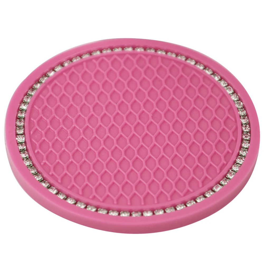 Car Coaster Water Cup Bottle Holder Anti-slip Pad Mat Silica Gel car coaster pads,cup holder coasters