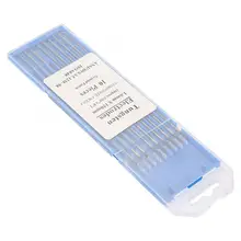 Вольфрамовый электрод Профессиональный 10 шт. фиолетовый композитный вольфрамовый электродная головка Вольфрамовая игла TIG вольфрамовый стержень 1,6*150 мм