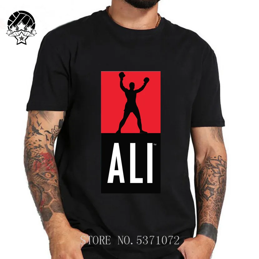 2020 футболка с надписью Muhammad Ali Повседневная MMA Muay Thai короткими рукавами для