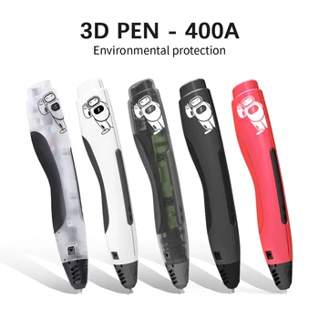 

SL-400A 3D Printing Pen with PCL Filament and Box sl 400a Low Temperature Safe 3D Drawing Pen Creative Toy Gift for Children