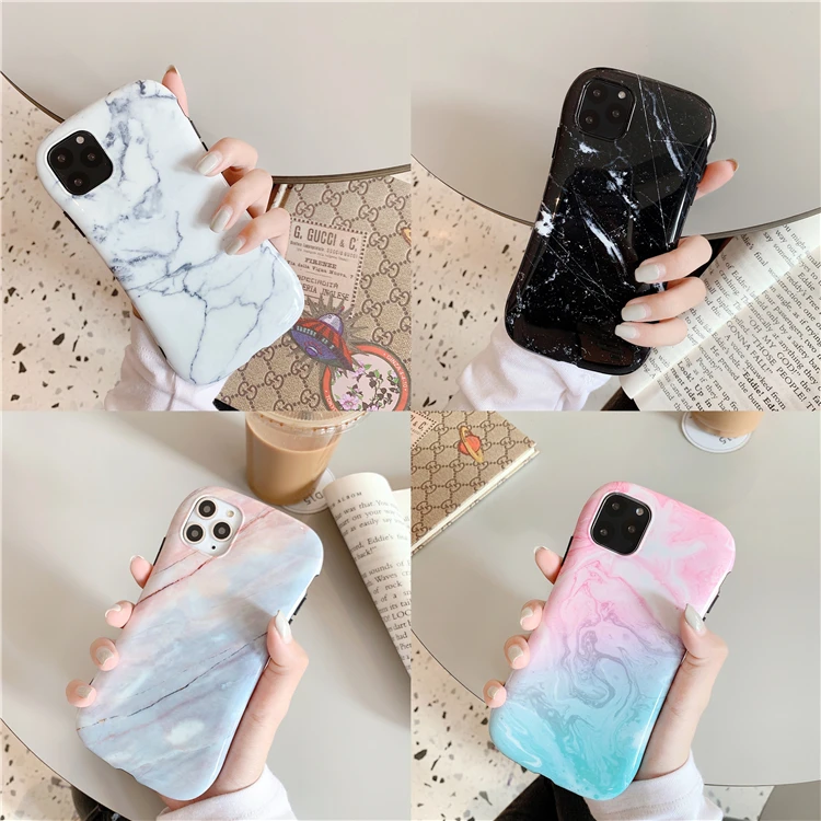 Модный Цветной мраморный антиосенний чехол s для iphone 11 11Pro Max XR X XS Max 6S 7 8 Plus, мягкий чехол для телефона, чехол для пары