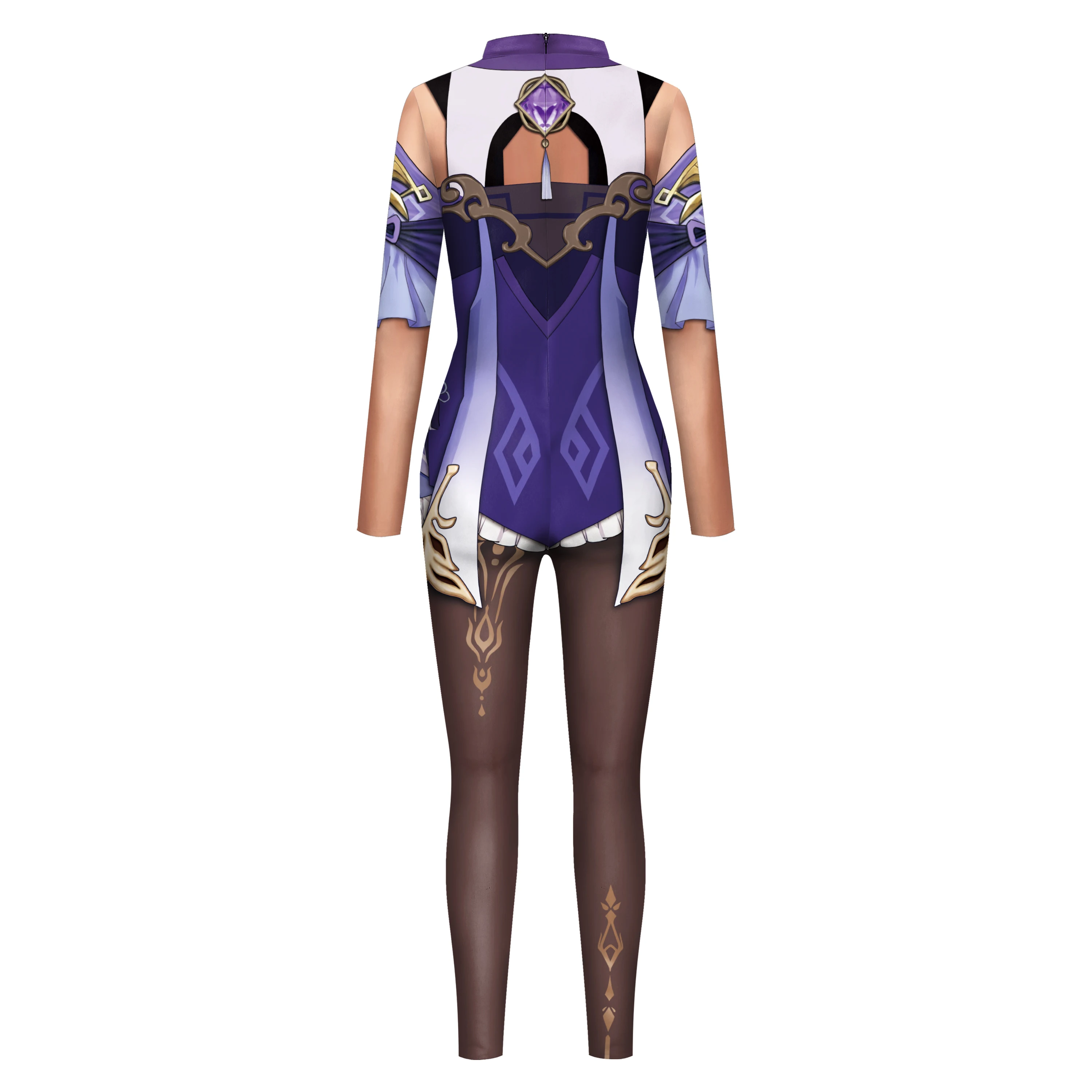 Zawaland Anime Women Cosplay Costumes Game Sexy Tight Jumpsuits Female Carnival Bodysuits Ladies Zentai Romper Clothing