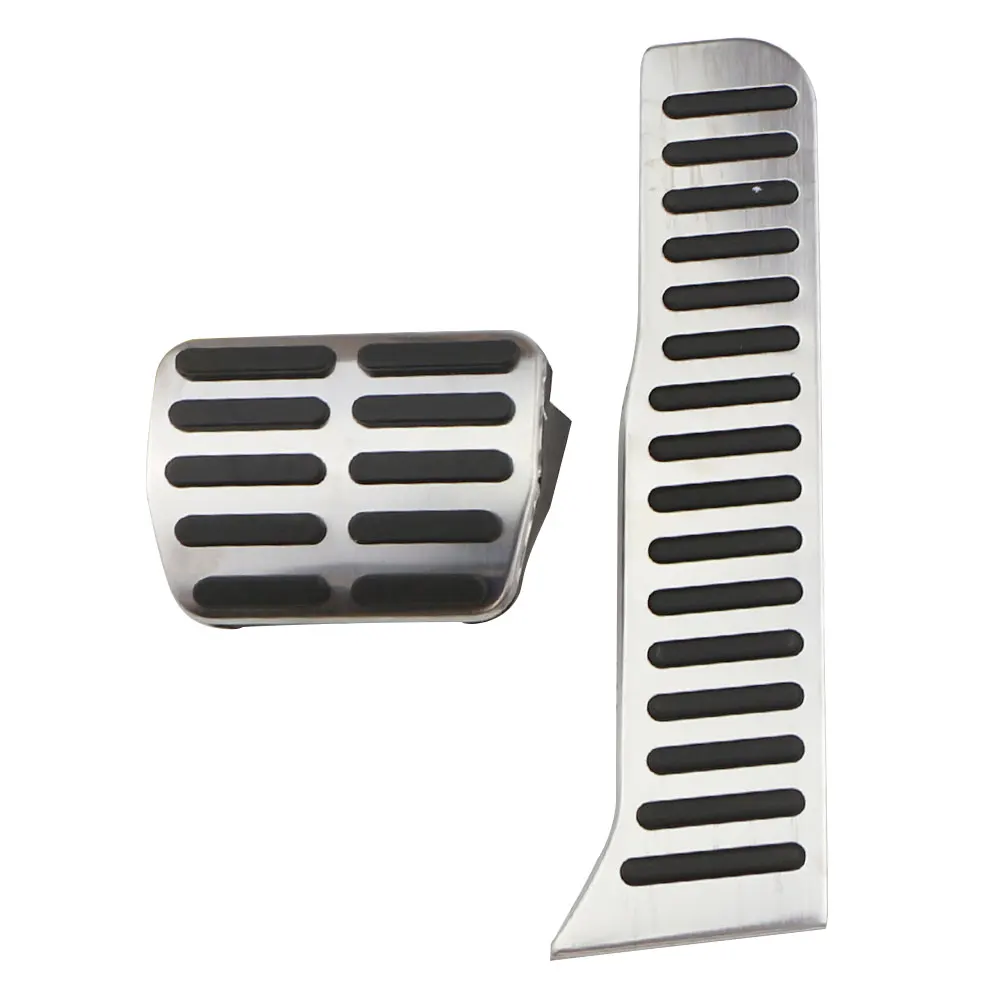 Car Pedals Pedal Cover Stainless Steel for Volkswagen VW CC Passat B6 B7 R36 R-line Skoda Superb AT MT LHD