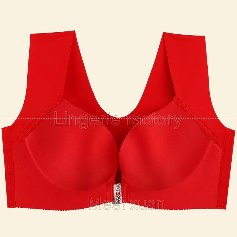 Тонкий бюстгальтер, сексуальный бюстгальтер Пушап, топ, нижнее белье для женщин, прозрачные бюстгальтеры, женский бюстгальтер, нижнее белье, фабричное нижнее белье - Цвет: Красный