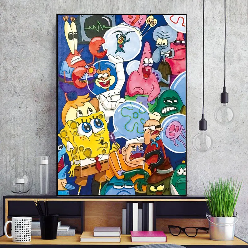 Cross Stitch Kit DIY Cartoon Animals Printed 11CT Cross Stitch Kits