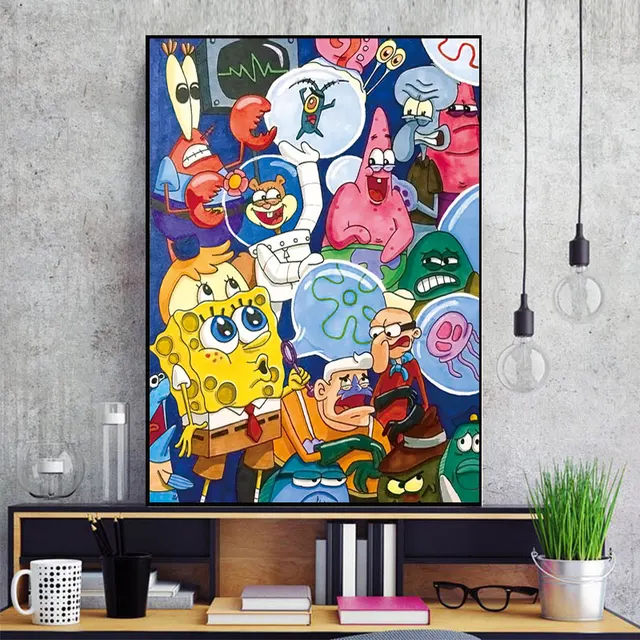 Analyste de point de croix College d'animaux de dessin animé bricolage, broderie, ensemble de lework grossier, fil de coton DMC, décoration de chambre d'enfant, 11CT 3