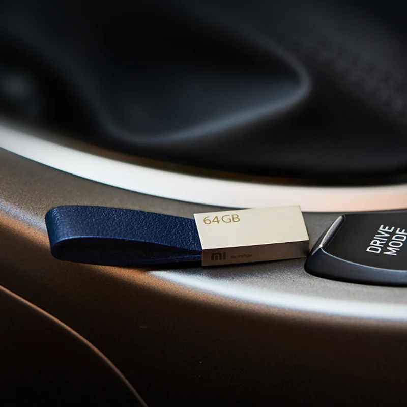 Xiaomi Mijia флеш-накопитель USB 3,0 64 Гб Высокоскоростная передача компактный размер ремешок дизайн Портативный u диск флэш-памяти