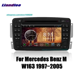 

Liandlee 2 din Car Android For Mercedes Benz M W163 1997~2005 Radio GPS Maps Navigation player HD Screen BT WIFI Media System