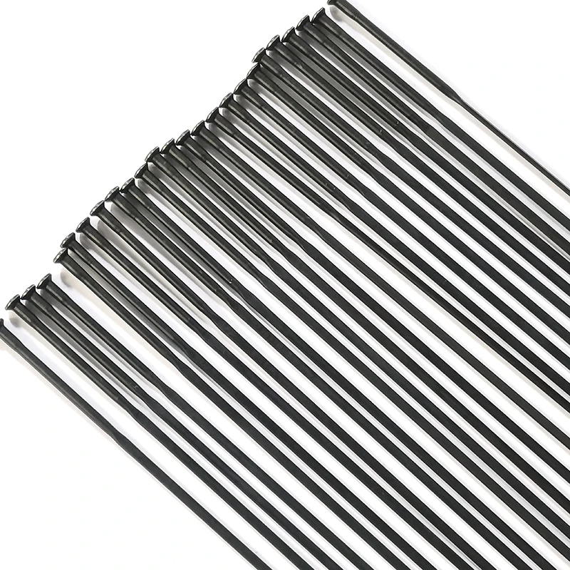 10pcslotPillar1420AeroStraightPullFlatBicycleSpokes235306mm