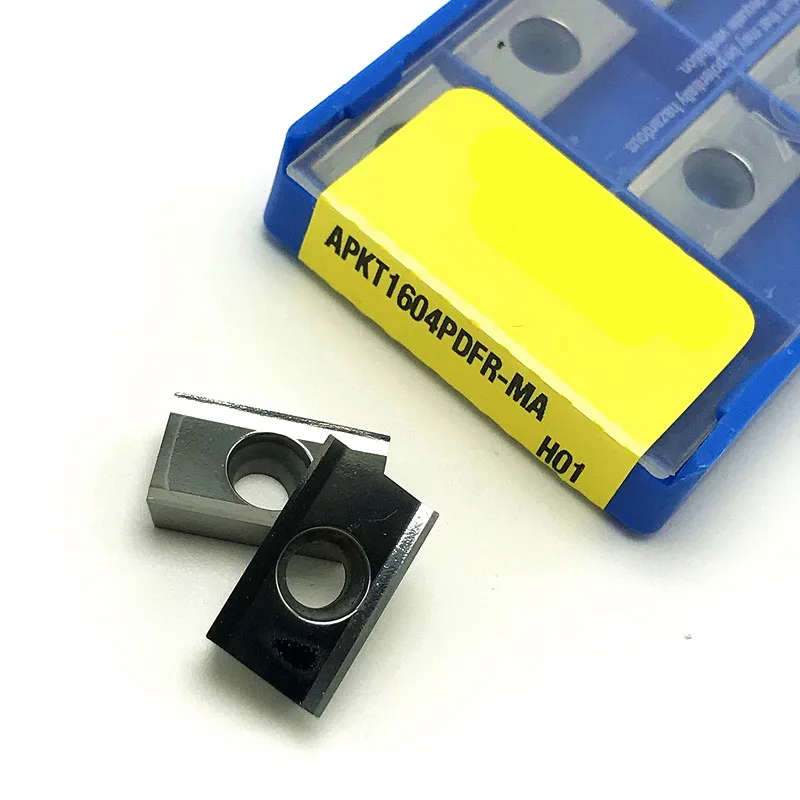 Фрезерная вставка APKT1604PDFR MA/MA3 H01 наплечный фреза для станка с ЧПУ AL + TIN сплав