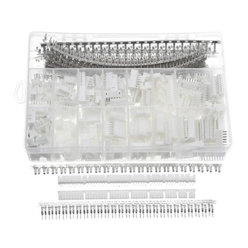 

1220 Pcs 2.54mm JST-XHP 2 3 4 5 6 7 8 9 PCB Pin Header Housing Terminals Male / Female Pin Connectors