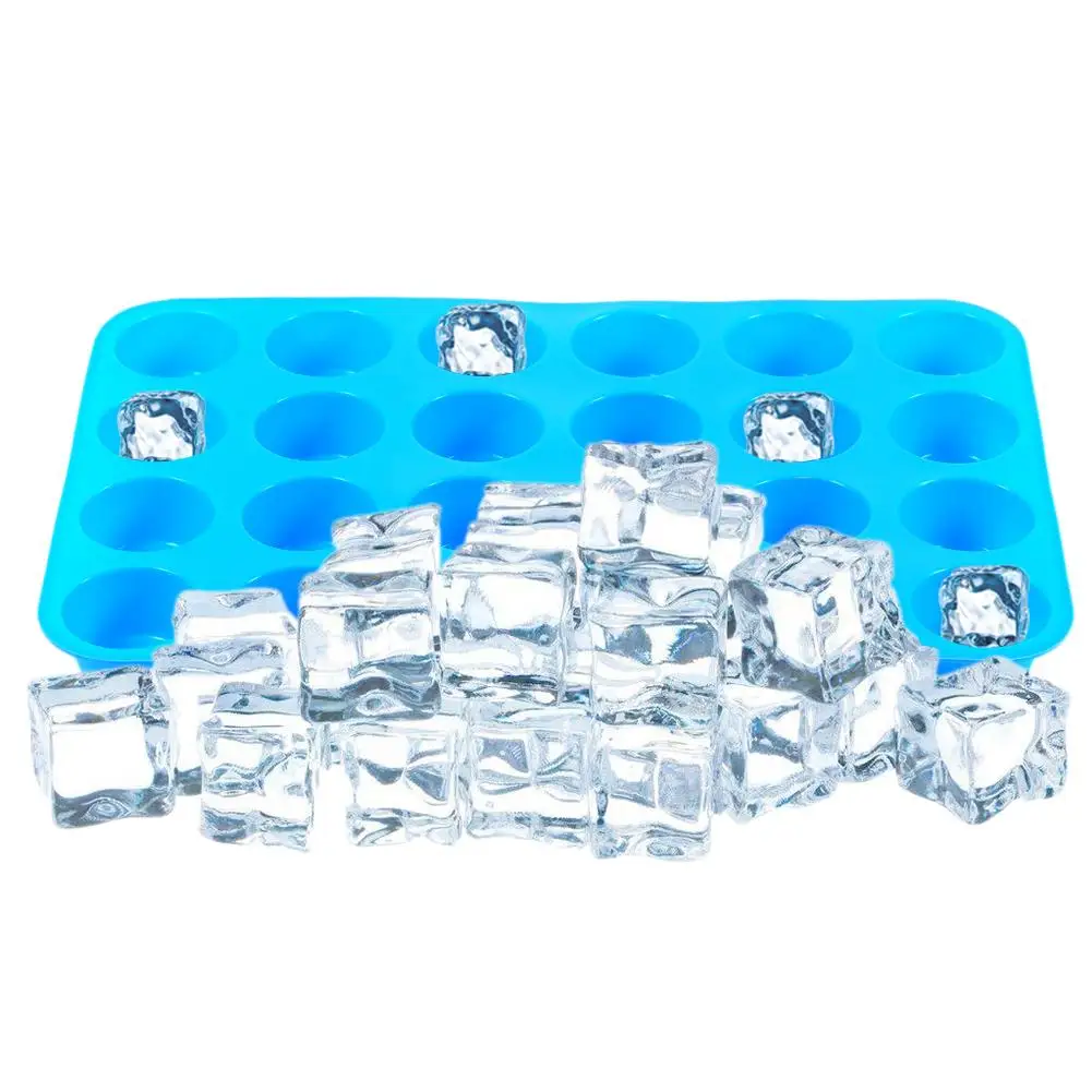 Integrated 24-hole Multi-cell Circular Silicone Muffin Cup Mold Jelly Biscuit Baking Pan Cake Baking Mold Kitchen Bakery Baking