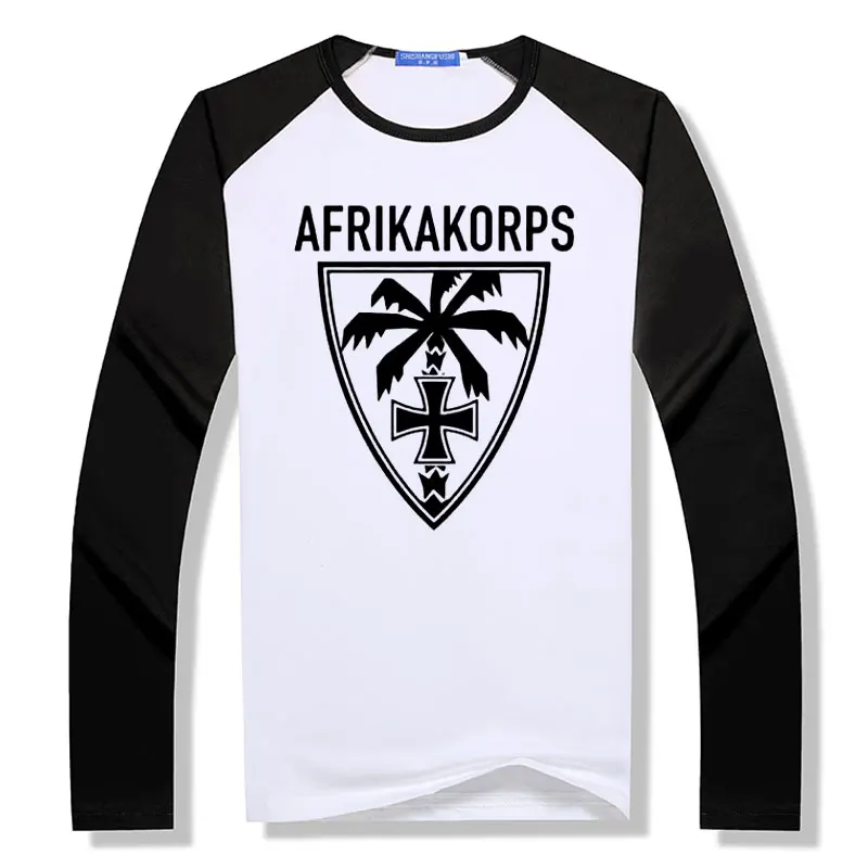 Мужская футболка с длинными рукавами и открытыми плечами Maglietta AFRIKA KORPS