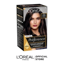 L'Oreal Paris Стойкая краска для волос "Preference", оттенок 3, Бразилия