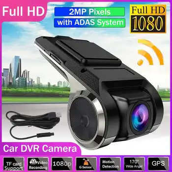 

new Dash Cam Car DVR Vehicle Camera Full HD Loop Recording Vedio Recorder WIFI Android GPS USB ADAS G-Sensor 1080P Wide Lens