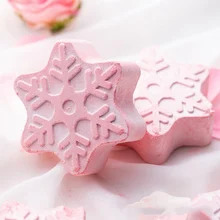 1 шт., снежинок, соль, мяч для ванной, отбеливание кожи тела, облегчение избавление от стресса, натуральный пузырь, душ, бомбы, шар, очиститель для тела